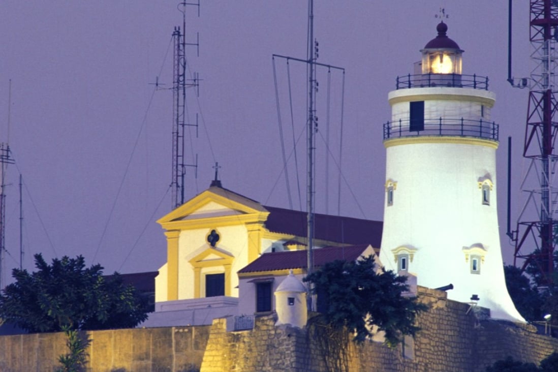 The Guia Lighthouse and Fortress in Macau