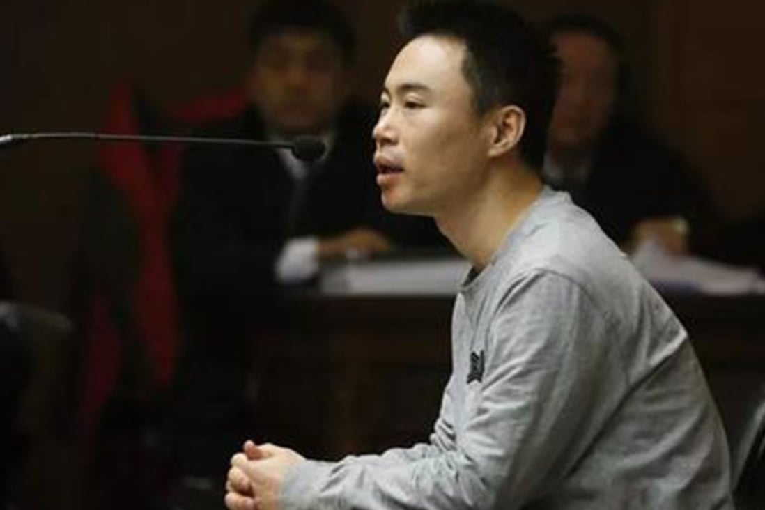 Wang Xin, who once ran China’s leading video streaming, service, looks to be in search of a comeback after being convicted in 2016 and serving time in prison for providing easy access to pornography and various pirated content online. Photo: Sina Weibo