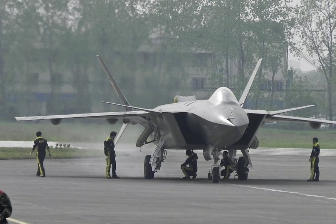 China has confirmed that its J-20 stealth fighter has entered combat service. Photo: AP