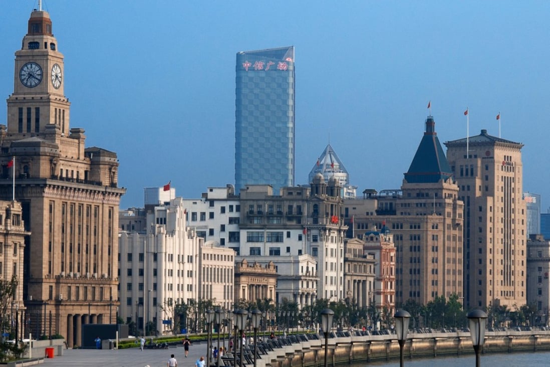 The Bund promenade in Shanghai, China, mixes both the old and the new. Photo: Alamy
