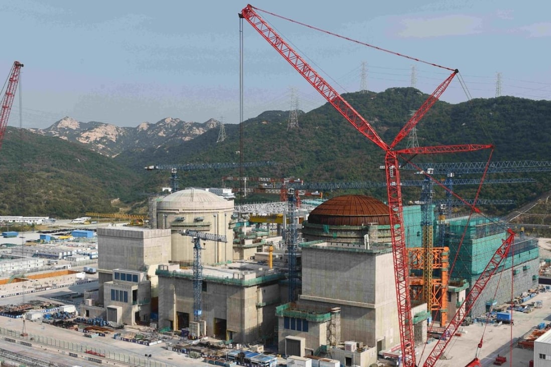 Reactors under construction at the Yangjiang nuclear power station in Guangdong province. Operator CGN is seeking to raise money to fund the construction through a share sale. Photo: Handout