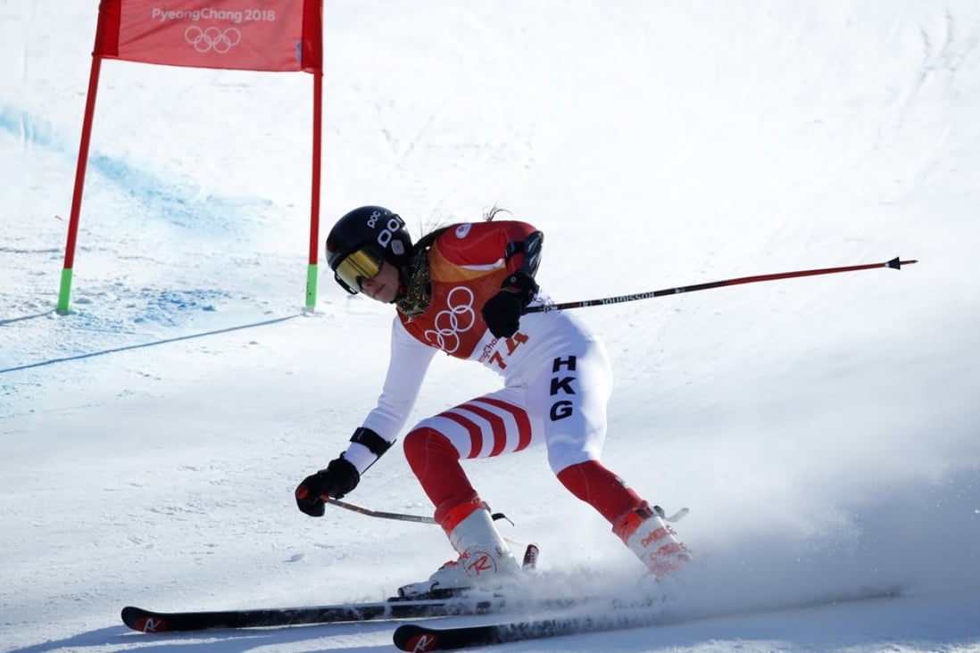Hong Kong Arabella Ng at the Winter Olympics in Pyeongchang. Photo: Reuters