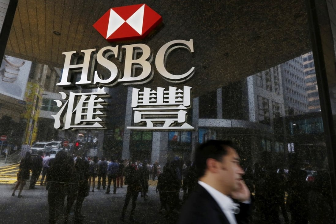 On Thursday, HSBC closed at HK$83.55 a share, an increase of 23.4 per cent in the previous 12 months. Photo: Reuters