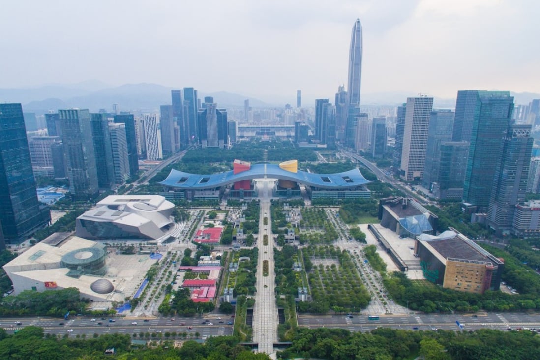Downtown Shenzhen. Patrick Walsh, co-founder and chief executive of Greenlight Planet, says he sees no signs that would suggest South China will lose its eminent position when it comes to solar product manufacturing and sourcing. Photo: Xinhua