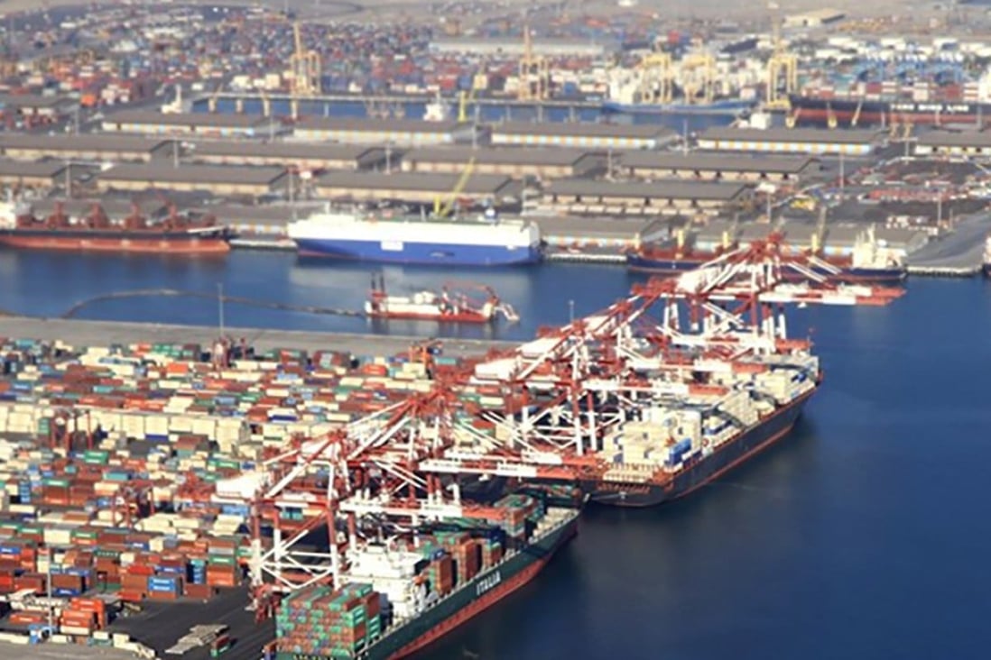Chabahar port in Iran is about 90km from a Chinese-operated port in Pakistan. Photo: Handout