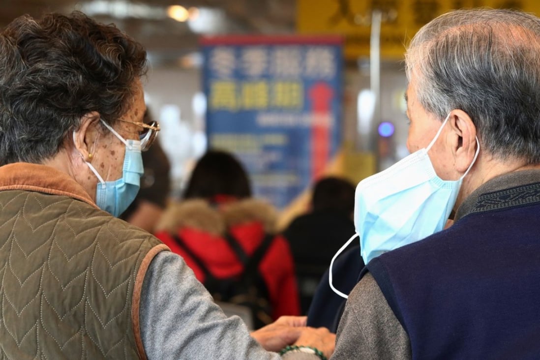 Patients thronged the casualty at the Queen Mary Hospital on the first work day after the Lunar New Year break. Photo: Nora Tam