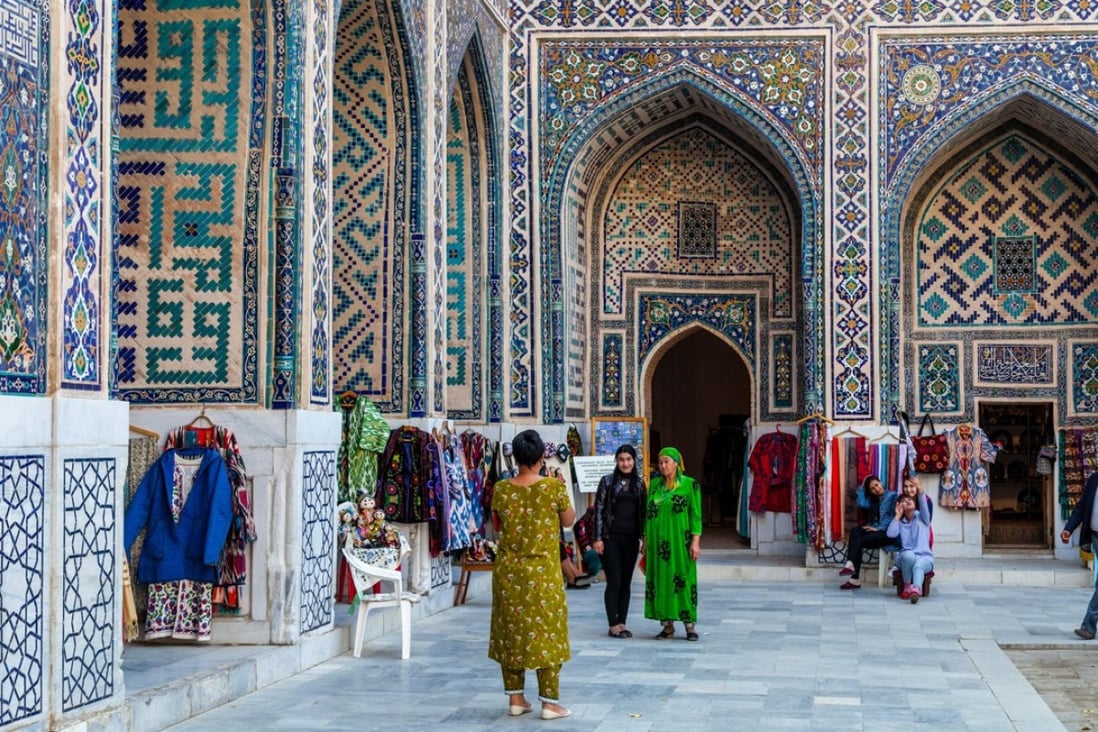 The Ulugh Beg madrassa, in Samarkand, Uzbekistan. Picture: Alamy