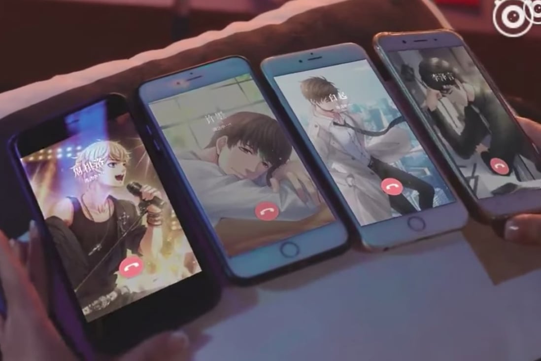 The developer of a mobile game in which the female central character can choose between boyfriends has apologised for a series of adverts that some viewers said were offensive. Photo: YouTube