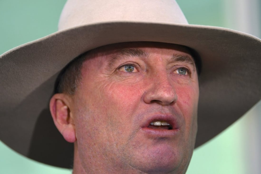 Barnaby Joyce, Australia's deputy prime minister, has announced he will resign. Photo: Reuters