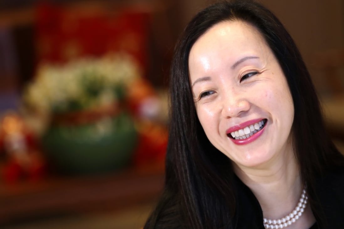 Louisa Cheang Wai-wan, CEO of Hang Seng Bank, says the lender is working on new products to simplify mobile banking. Photo: Nora Tam