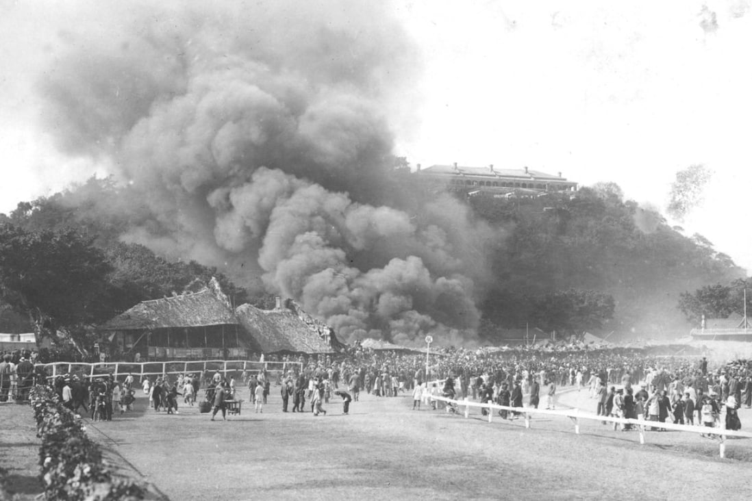 600 lives were lost when a fire ravaged Happy Valley Racecourse on February 27 1918.