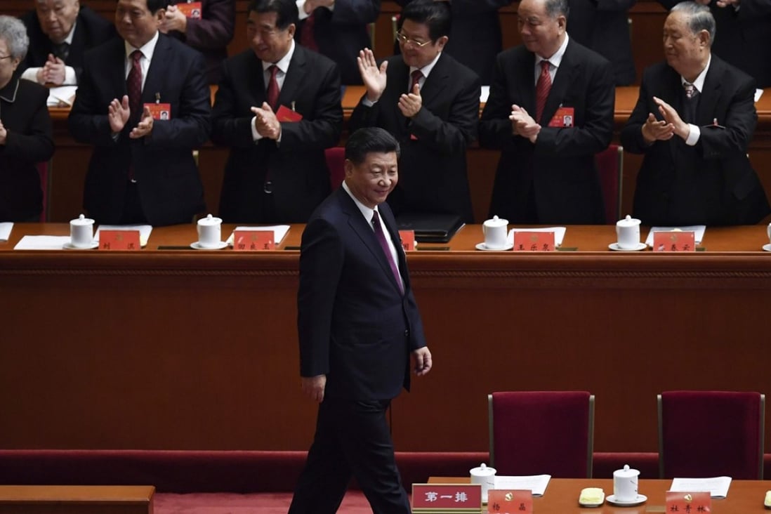 Some intellectuals have called for Chinese legislators to vote against a proposal to end presidential term limits. Photo: AFP