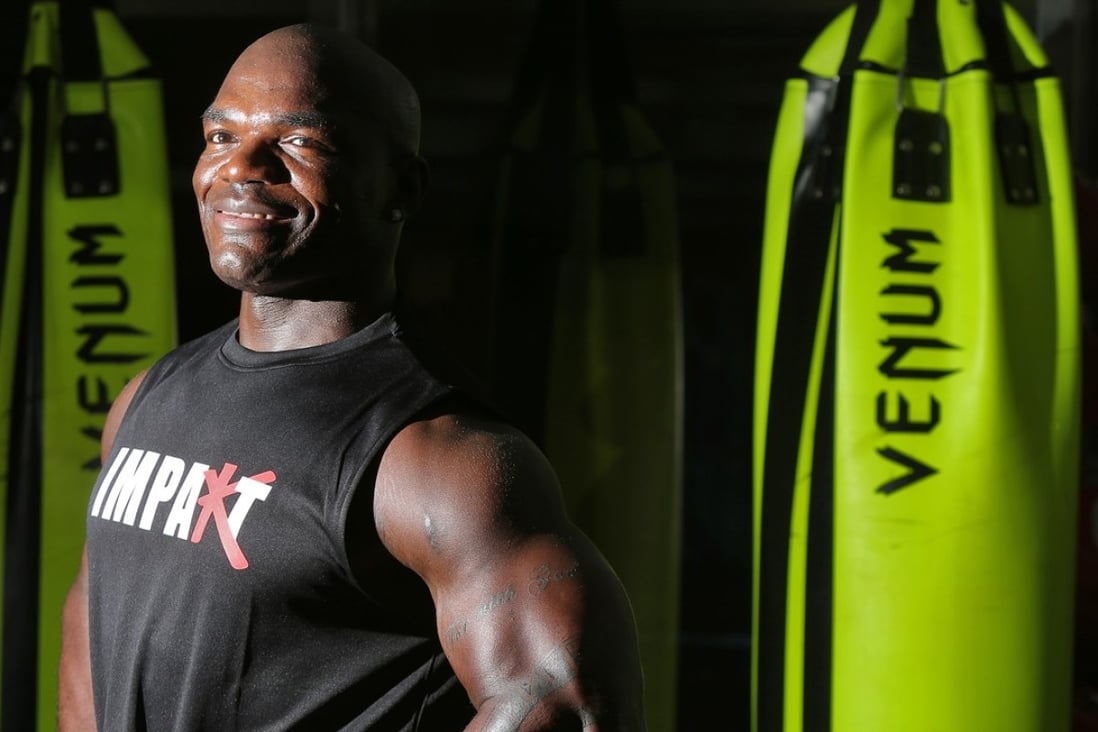 Hong Kong-based Alain ‘The Panther’ Ngalani is preparing for a return to action. Photo: Xiaomei Chen