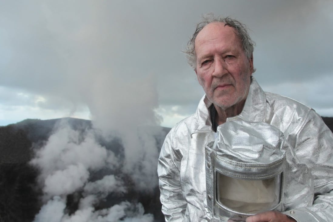 Werner Herzog in a still from Into the Inferno, which he will present at the 42nd Hong Kong International Film Festival.