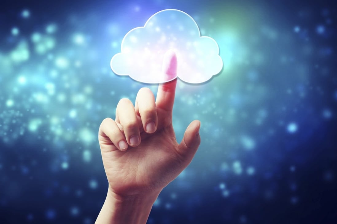 Shutterstock 156225140.jpg This handout image show Cloud computing connectivity concept icon being pressed on a blue technology background. [30NOVEMBER2015 FEATURES KIFE DIGI CLOUD]