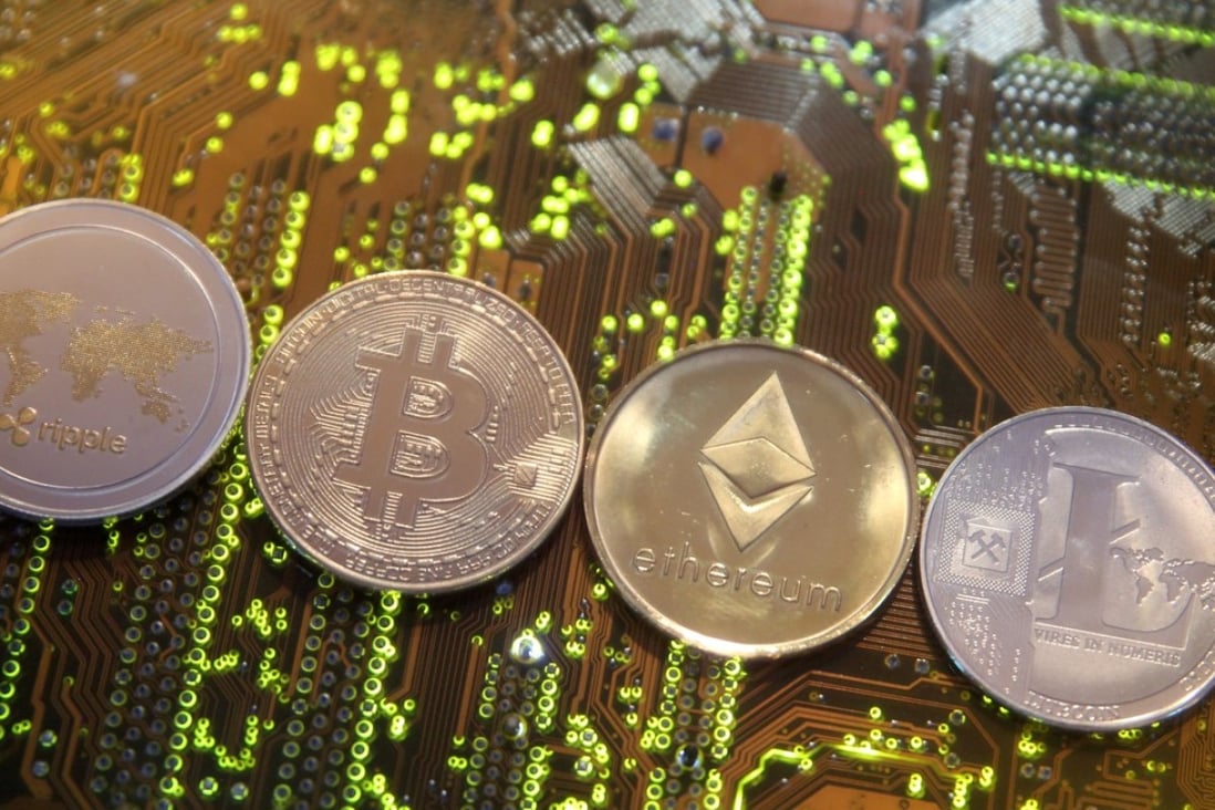 Representations of the Ripple, bitcoin, Etherum and Litecoin virtual currencies. While developed economies are slower to act, smaller and emerging economies are fashioning themselves as crypto-friendly hubs. Photo: Reuters