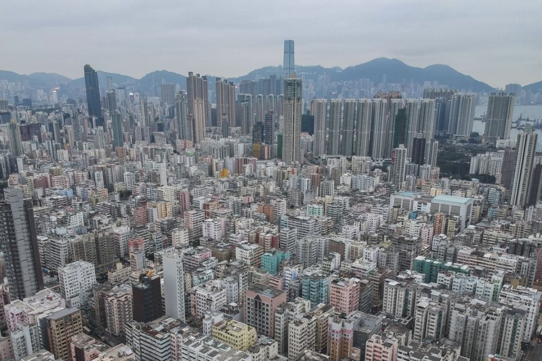 A view of residential buildings in the Sham Shui Po district in Kowloon. BIS said in a report that Hong Kong’s banking sector was vulnerable to a crisis because of climbing property prices. Photo: Roy Issa