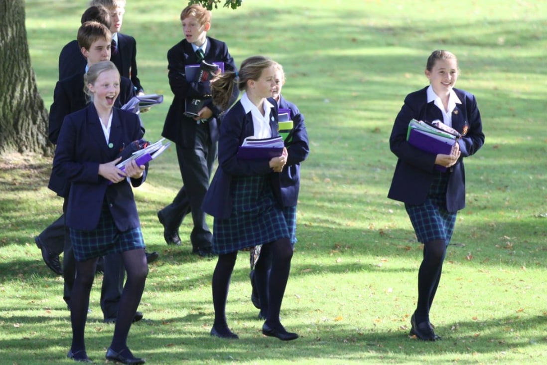 Malvern girls' tartan skirts are evocative of a Scottish heritage. Photo: Malvern College