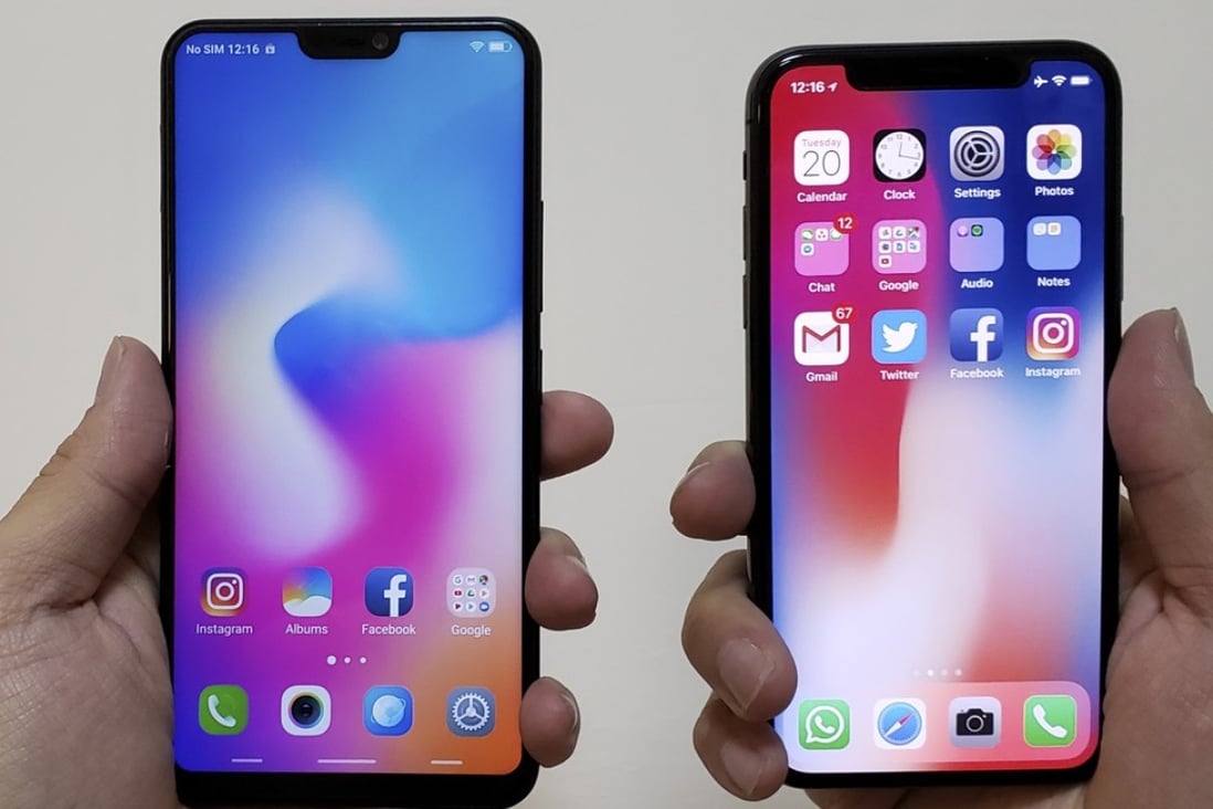 Vivo V9 First Impressions Iphone X Lookalike Is Comfortable And Sleek Without The High End Specs South China Morning Post
