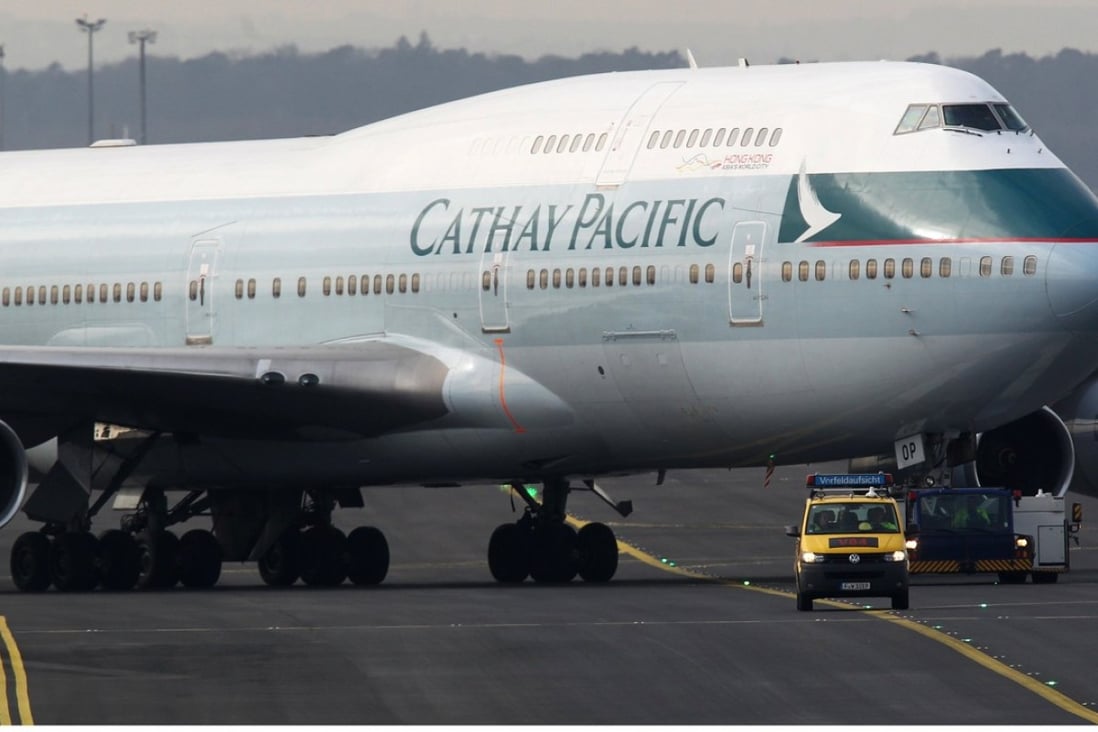 Cathay Pacific racked up its first back-to-back loss. Photo: Reuters