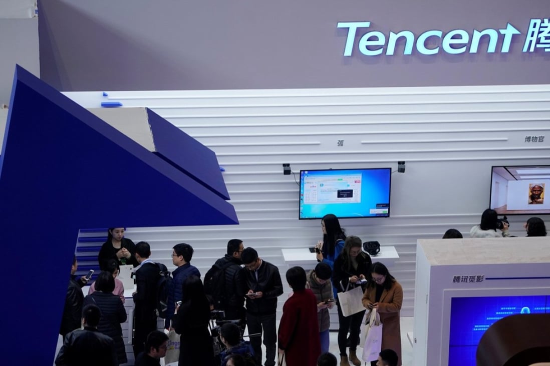 Tencent has become one of the world’s largest technology companies. Photo: Reuters