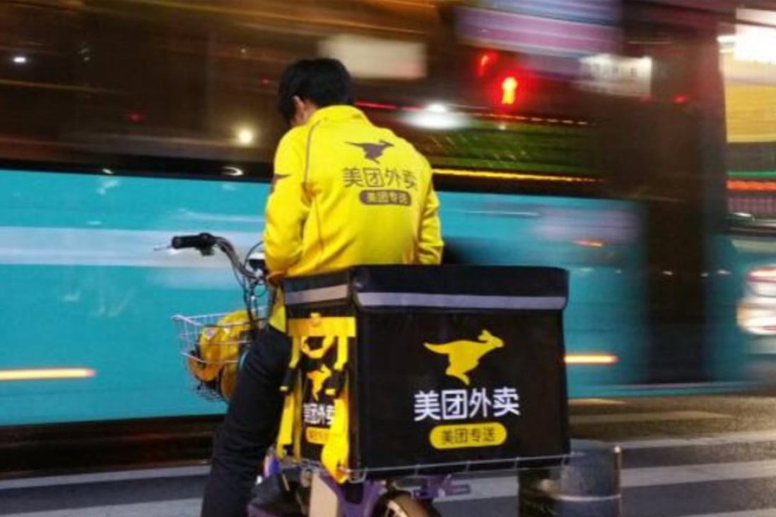 Meituan delivery. Photo: Handout
