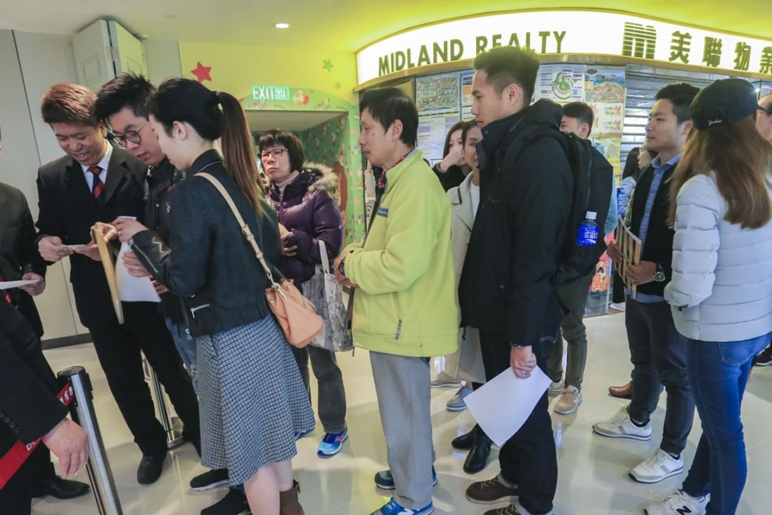 New World Development invited applications from new homebuyers aged between 25 and 35 in February, under a special programme that offered flats at The Parkville residential development in Tuen Mun. Photo: Dickson Lee