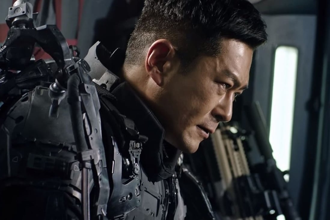 Louis Koo in a still from the upcoming sci-fi epic Warriors of Future.
