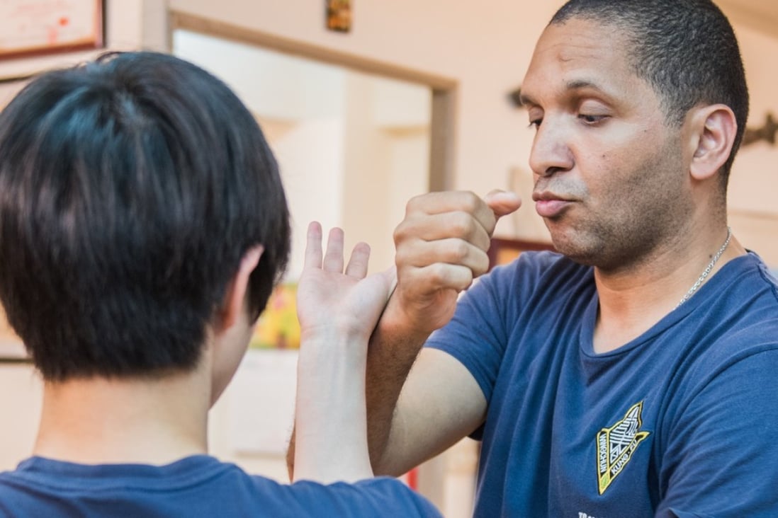 It took Thierry Cuvillier 13 years to reach the wing chun level of senior instructor (seventh degree), a plateau only a fraction of practitioners attain. Photo: J. Su Foto