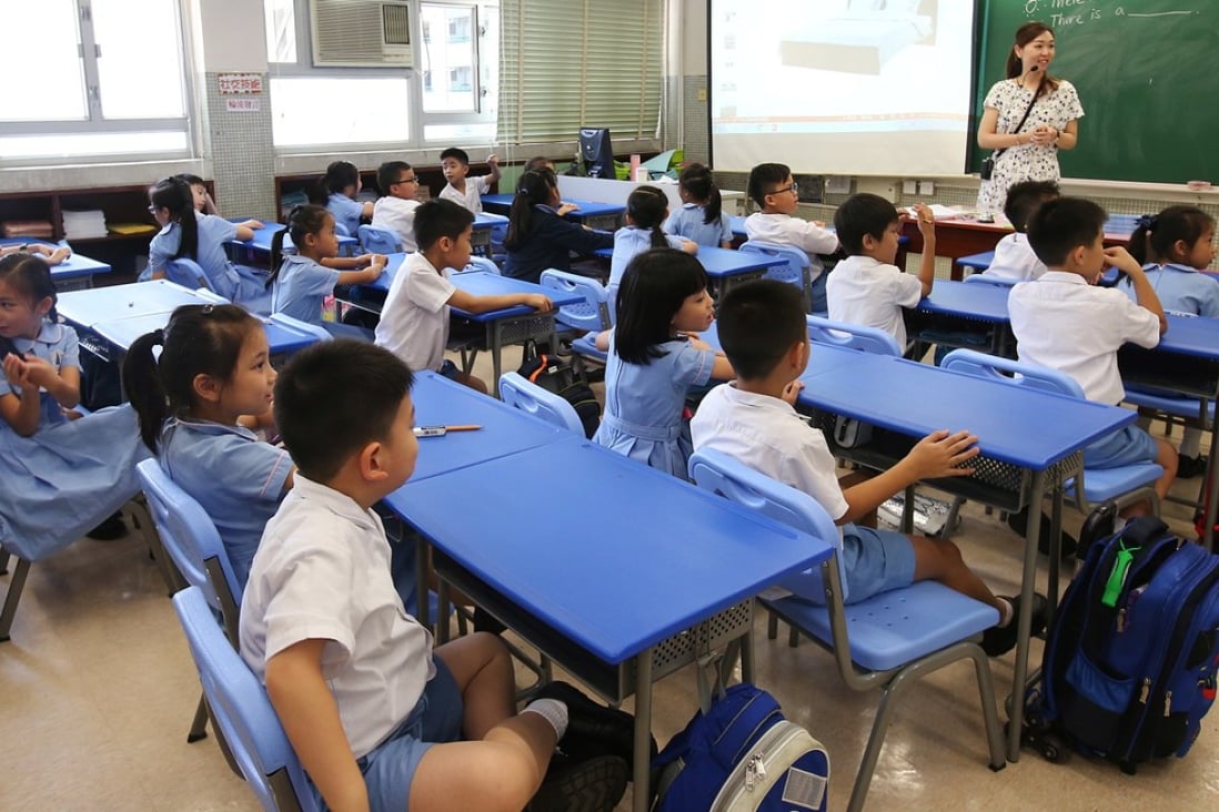 A class at GCCITKD Cheong Wong Wai Primary School in Sha Tin, where more than 10 per cent of the 630 pupils have special educational needs. Photo: David Wong