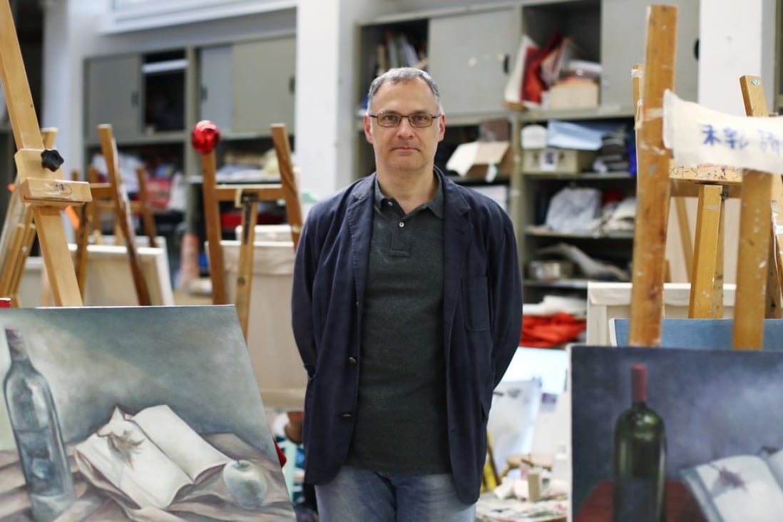 Frank Vigneron is the chair of the Fine Arts Department at the Chinese University of Hong Kong. Photo: Nora Tam