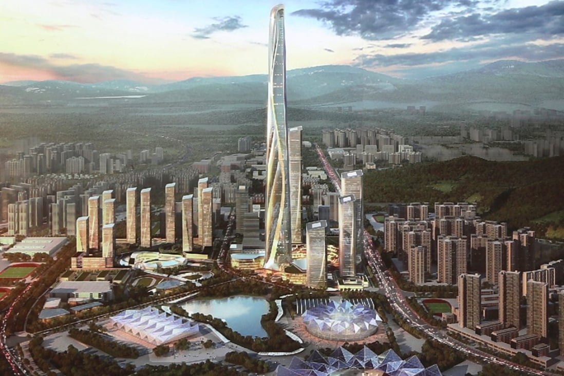 The Shenzhen-Hong Kong International Centre is expected to house an office tower about 700 metres tall. Photo: K. Y. Cheng