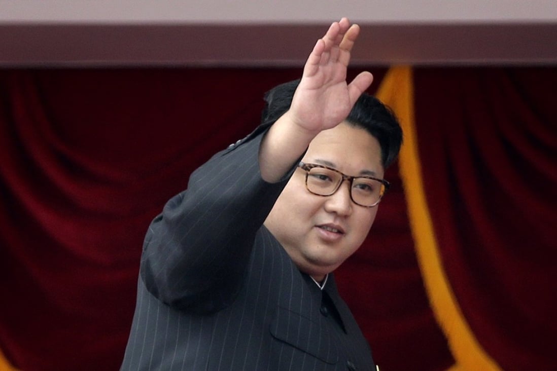 Multiple sources said Kim Jong-un is in Beijing. In this file photo taken Tuesday, May 10, 2016, North Korean leader Kim Jong Un waves at parade participants at the Kim Il Sung Square in Pyongyang, North Korea. Photo: Associated Press 
