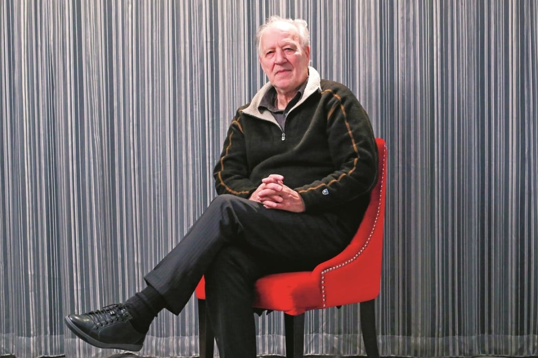 German filmmaker Werner Herzog is in Hong Kong for the Hong Kong International Film Festival, which is honouring him with a retrospective of his films. Photo: Edmond So