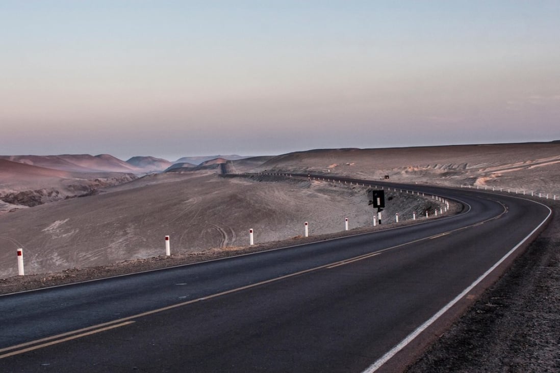 The Panamerican Highway, in Peru. Pictures: Alamy