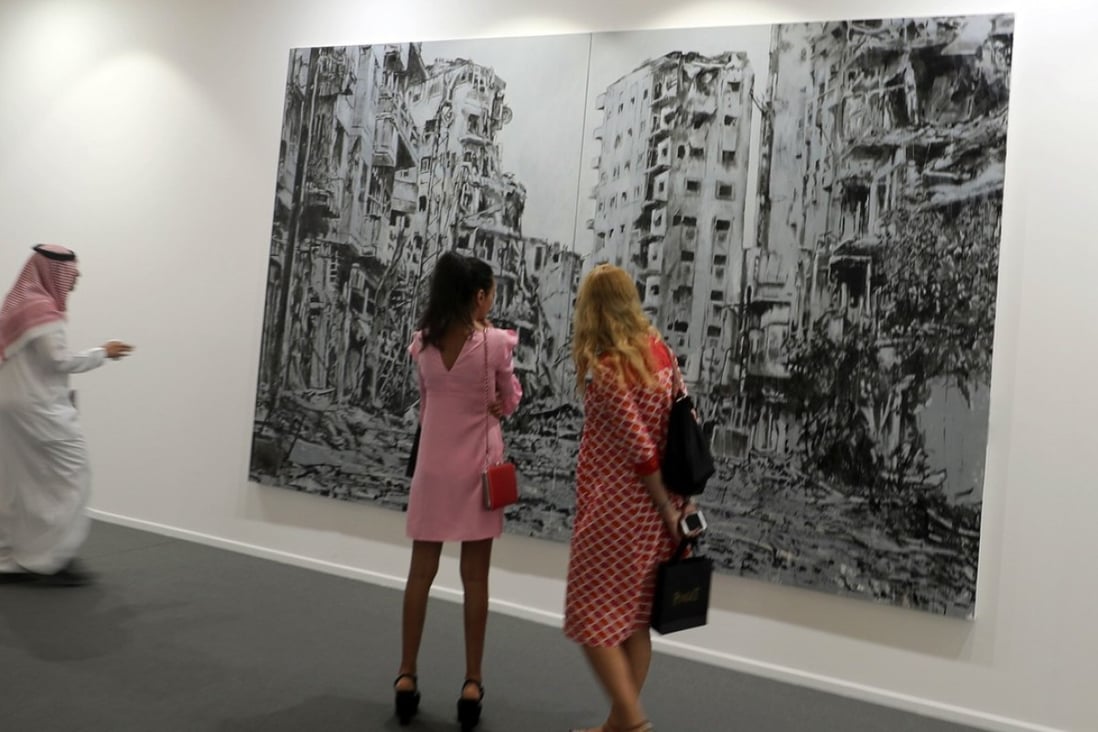 From March 21 to 24, more than 100 galleries from around the world presented at Art Dubai. Photo: AFP
