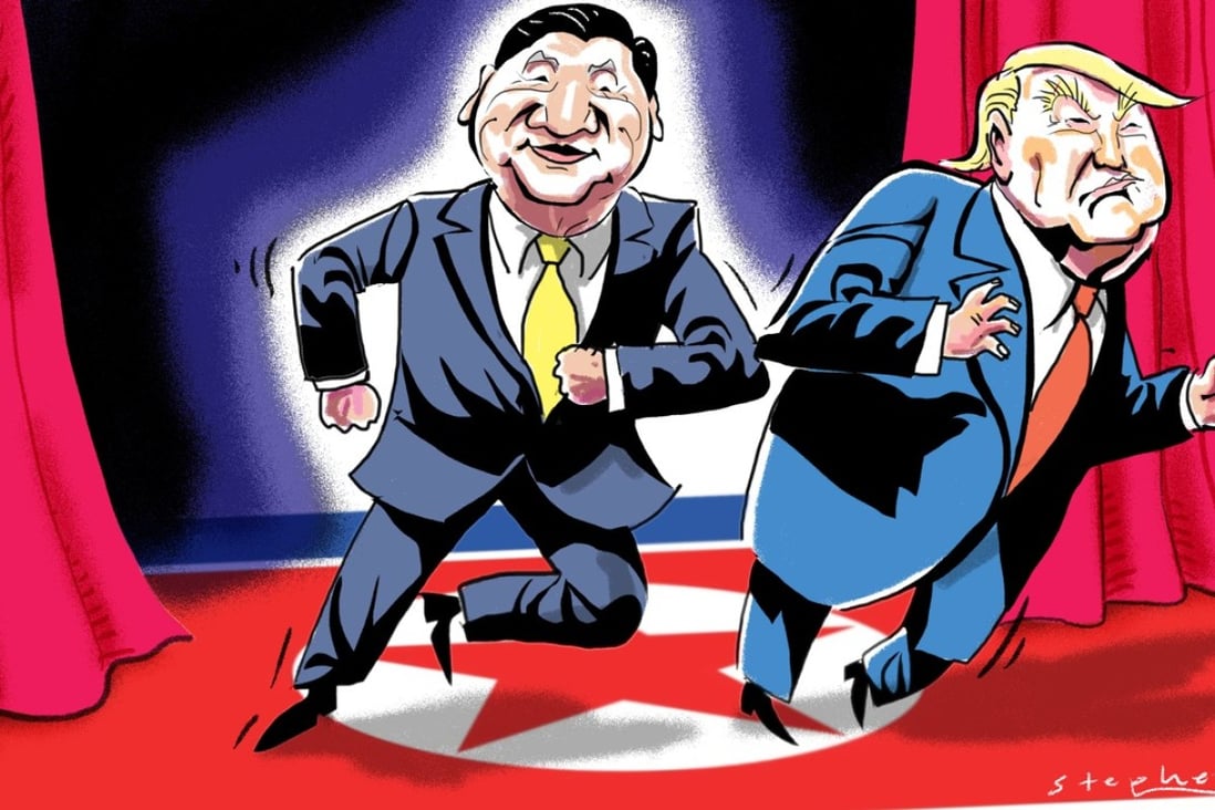 China may have been caught off guard by the Kim-Trump summit, but it has a huge stake in the region’s stability, and its role in matters related to the Korean peninsula remains unparalleled. Illustration: Craig Stephens