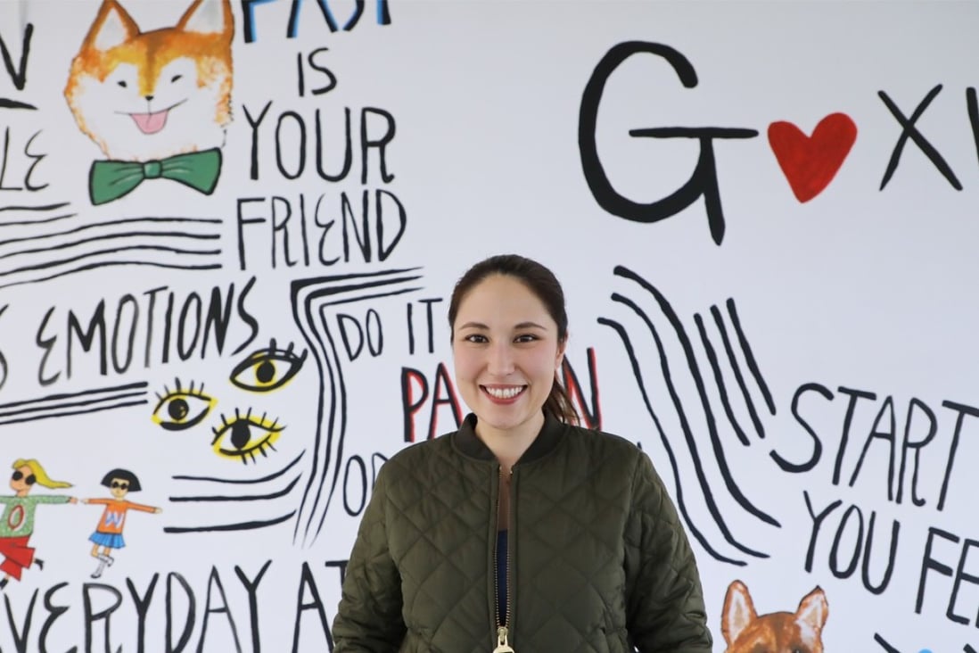 Goxip founder and CEO Juliette Gimenez pictured at her office. Photo: Edward Wong