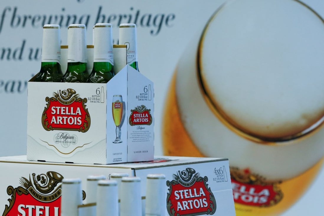 Bottles of Stella Artois beer are being recalled. Photo: Reuters