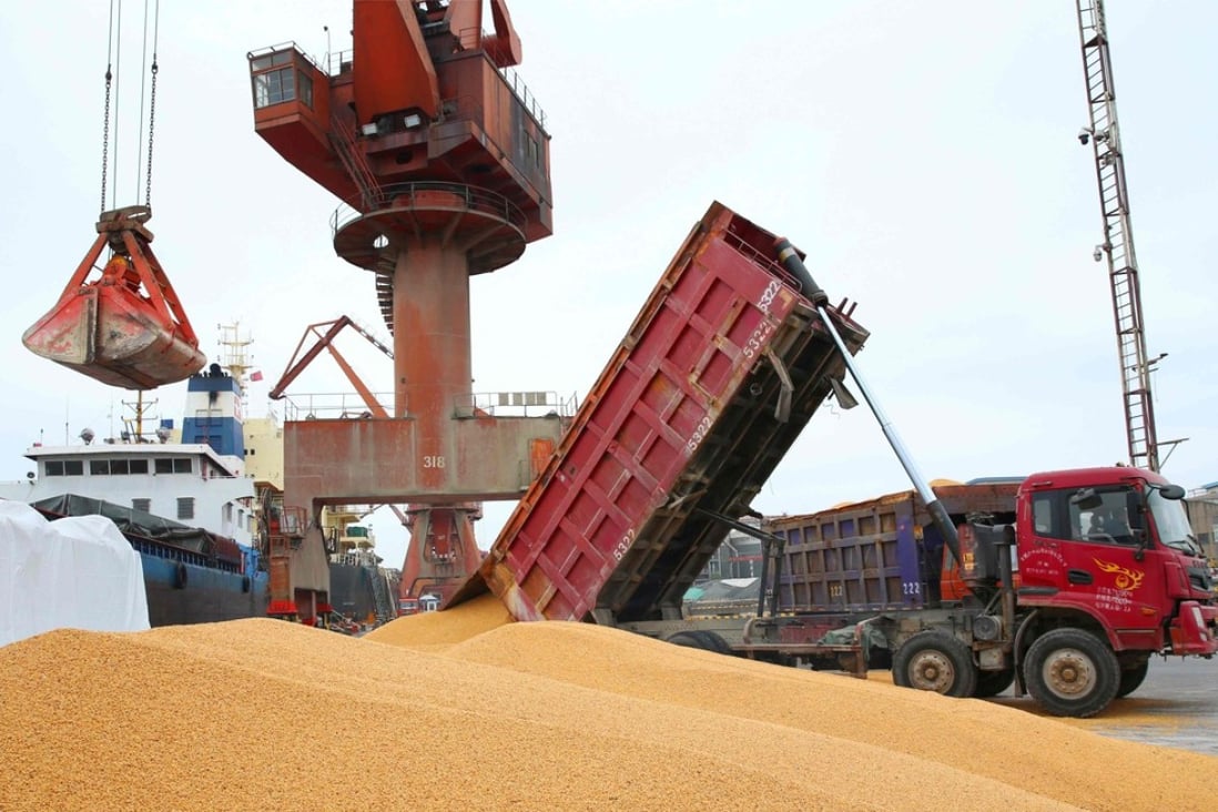 China’s retaliatory tariffs on US soybeans escalated the trade duel between the world's two top economies. Photo: AFP