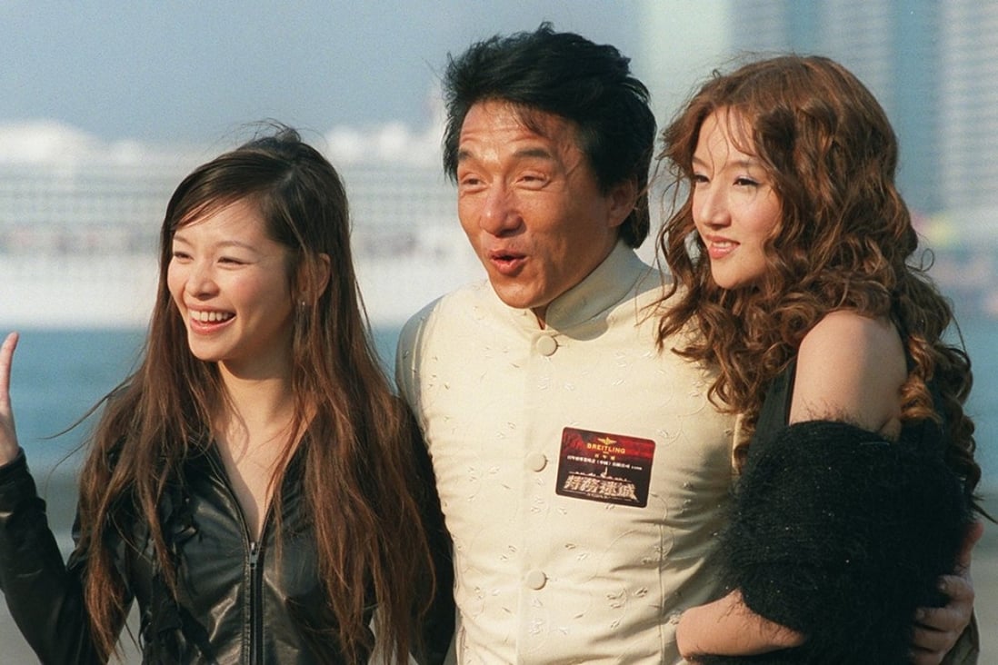Jackie Chan, seen here with his The Accidental Spy co-stars Vivian Hsu and Kim Min-jeong in Admiralty, Hong Kong, in 2001, celebrates his 64th birthday on Saturday. Photo: Dustin Shum