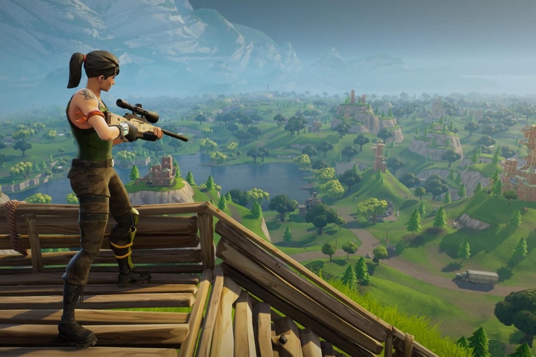 A screen grab from Fortnite: Battle Royale.