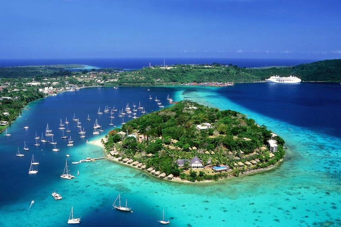 A file picture of a harbour and yachts in Vanuatu. Photo: Handout