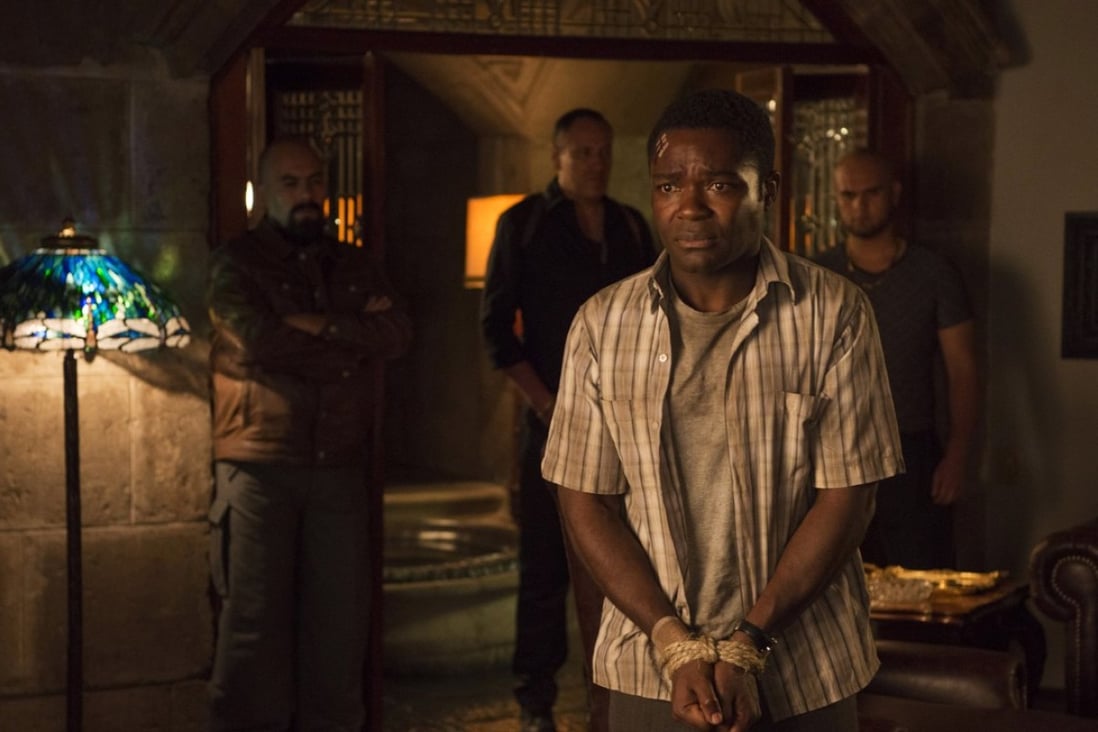 David Oyelowo in a scene from Gringo (category IIB), directed by Nash Edgerton. Charlize Theron and Joel Edgerton co-star. Photo: Gunther Campine