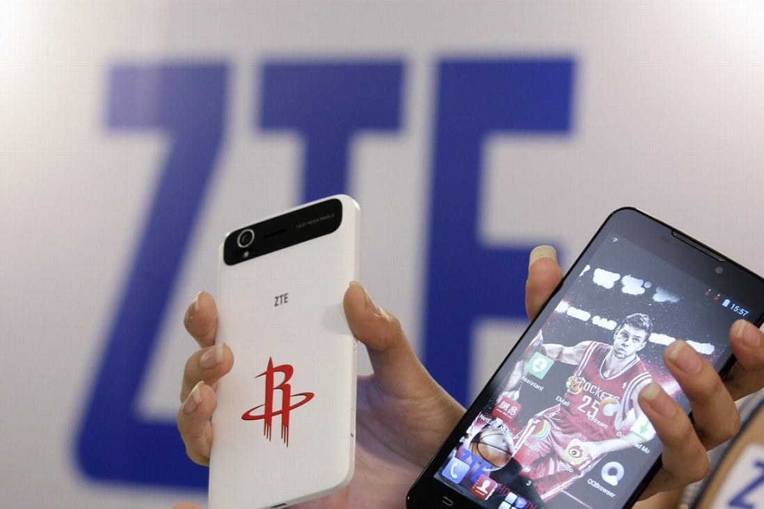 The US government banned sales by American companies to China’s ZTE Corp to punish the Chinese telco equipment maker after it allegedly made false statements during an investigation into sales of its equipment to Iran. Photo: Reuters