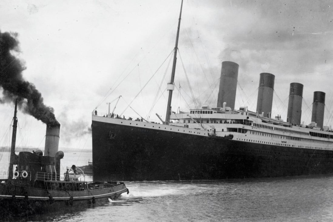 The Titanic leaves Southampton on her ill-fated maiden voyage on April 10, 1912. Photo: AFP