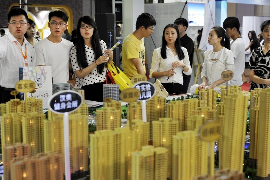New home prices in China increased in 55 of the 70 cities tracked in March, compared with 44 in February. Photo: Reuters