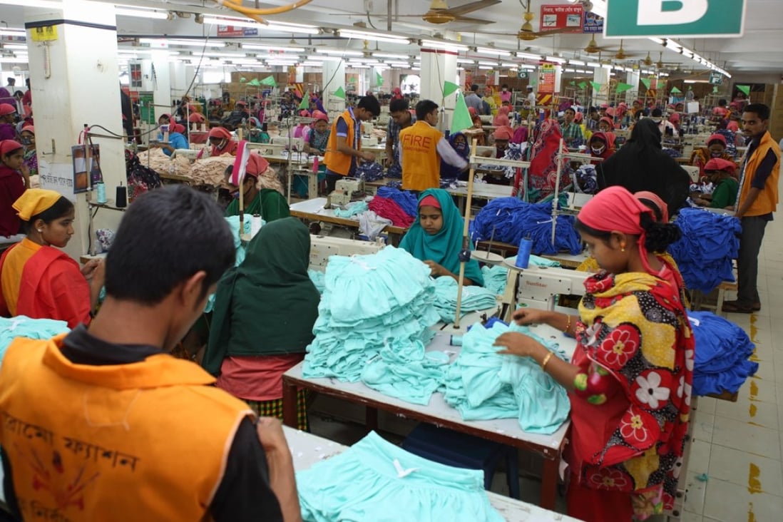 A garment factory in Dhaka. Photo: Shafiqul Alam Kiron / International Labour Organisation