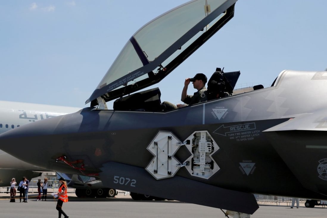 A US Lockheed Martin F-35 Lightning II aircraft is seen at the 52nd Paris Air Show at Le Bourget Airport in June 2017. Lockheed Martin has been given almost US$1 billion to construct a hypersonic missile that can be fired from planes. Photo: Reuters