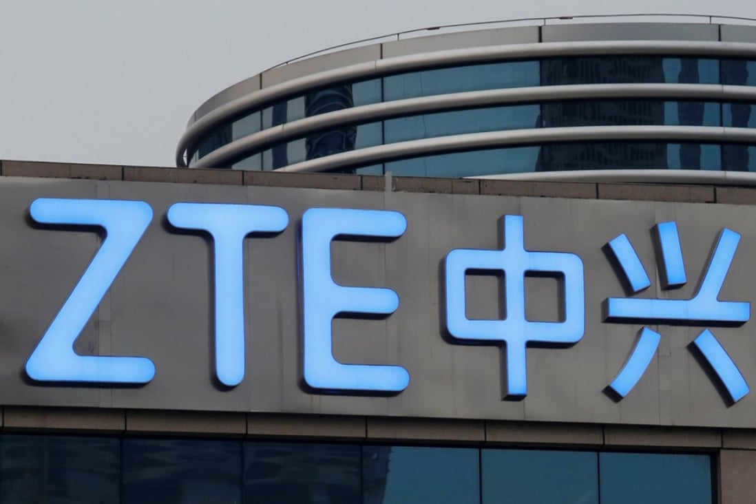 View of the ZTE R&D building in Shenzhen, southern China. Photo: Reuters